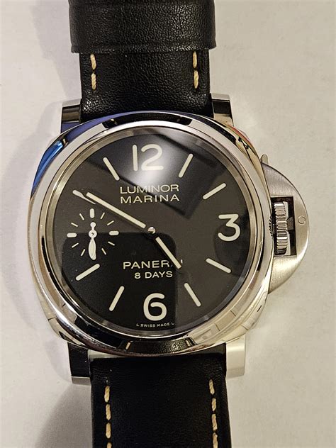 panerai luminor marina wound.